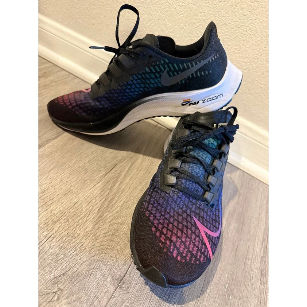 Nike Air Zoom Pegasus 37 Betrue Mens Size 10 Lace Up Shoes Sneakers CV0266-001